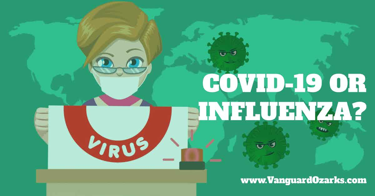 COVID-19 or Influenza