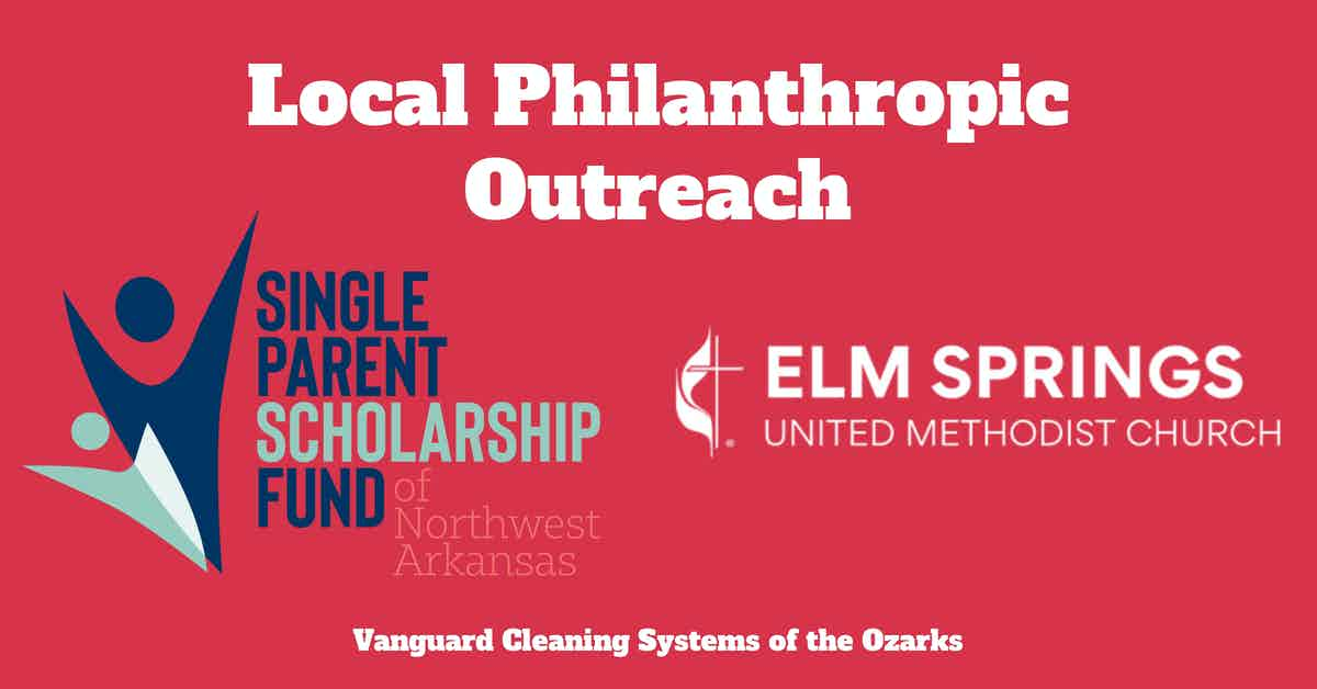 Vanguard Cleaning Systems of the Ozarks Local Philanthropic Outreach