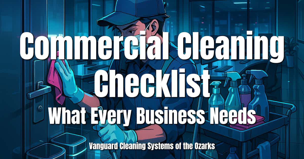 Commercial Cleaning Checklist: What Every Business Needs