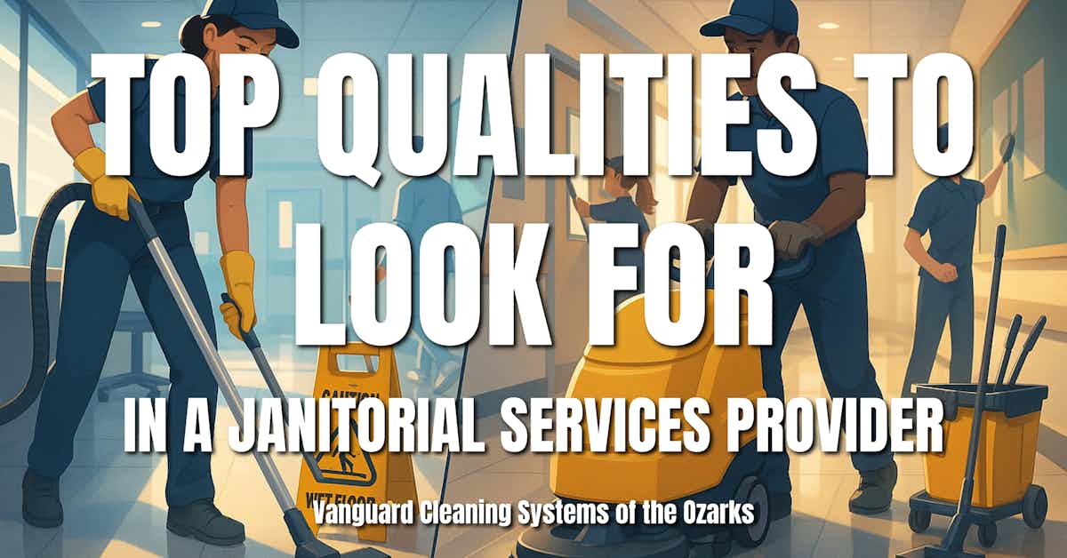 Top Qualities to Look for in a Janitorial Services Provider