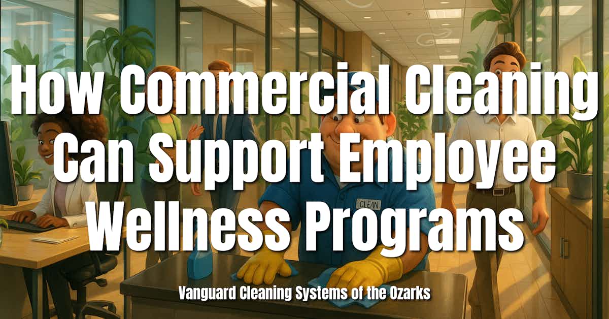 How Commercial Cleaning Can Support Employee Wellness Programs