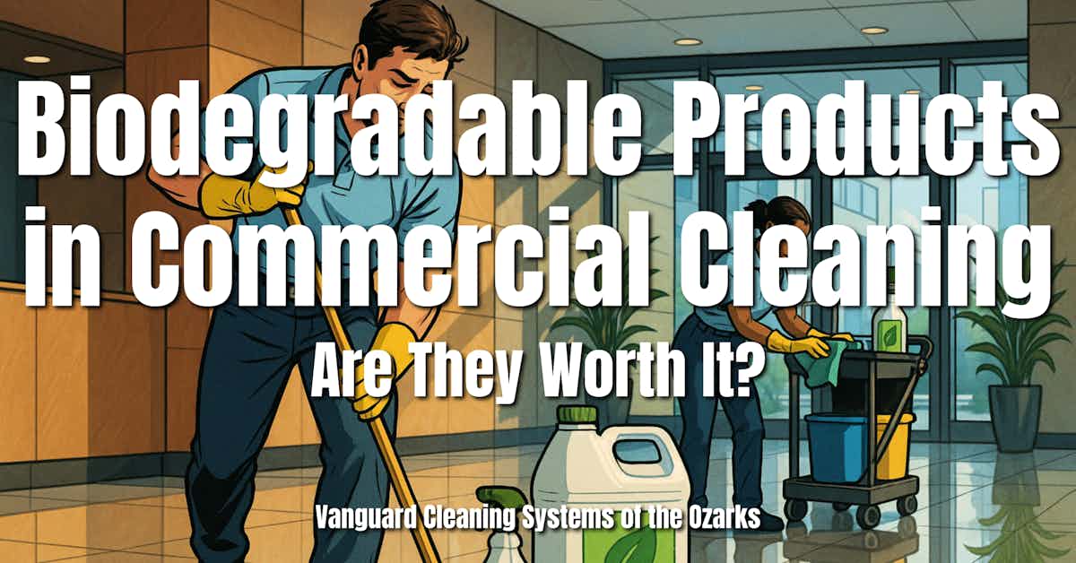 Biodegradable Products in Commercial Cleaning: Are They Worth It?