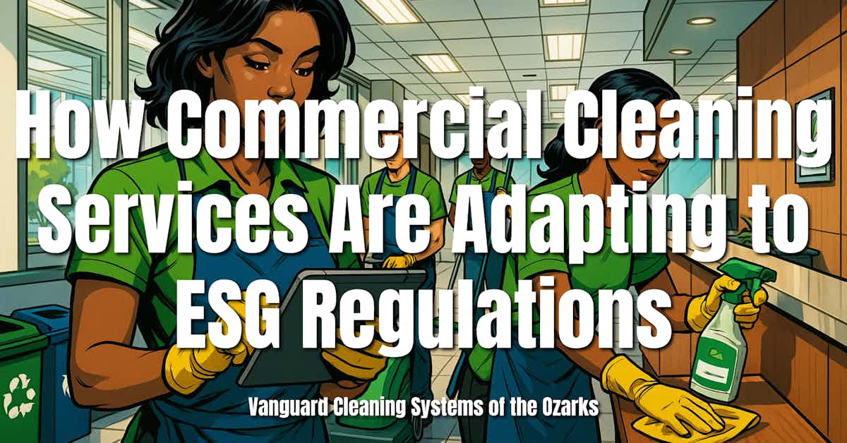 How Commercial Cleaning Services Are Adapting to ESG Regulations