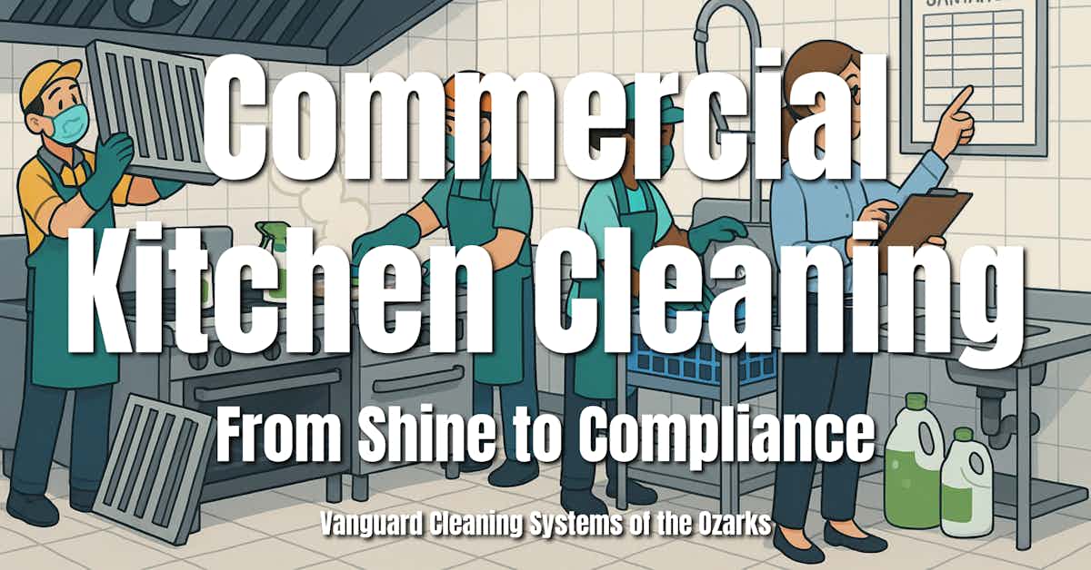 Commercial Kitchen Cleaning for Health and Safety Compliance