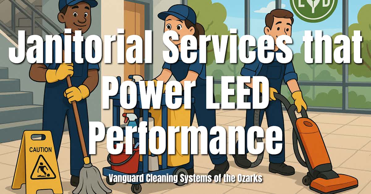 Janitorial Services Supporting LEED-Certified Facilities