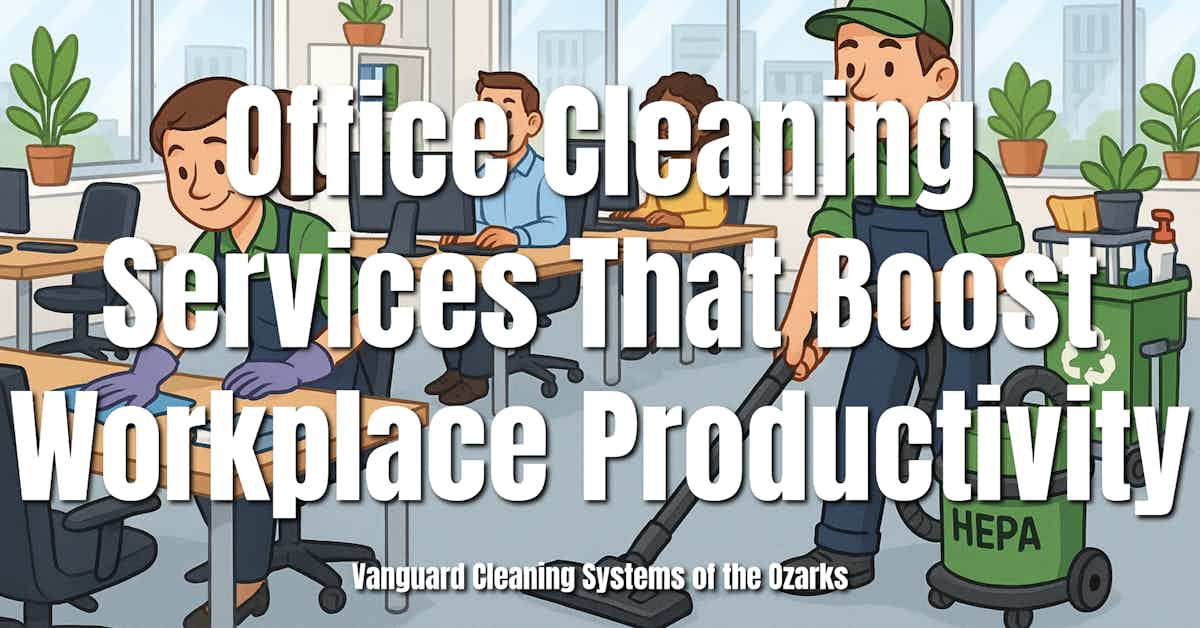Office Cleaning Services That Boost Workplace Productivity