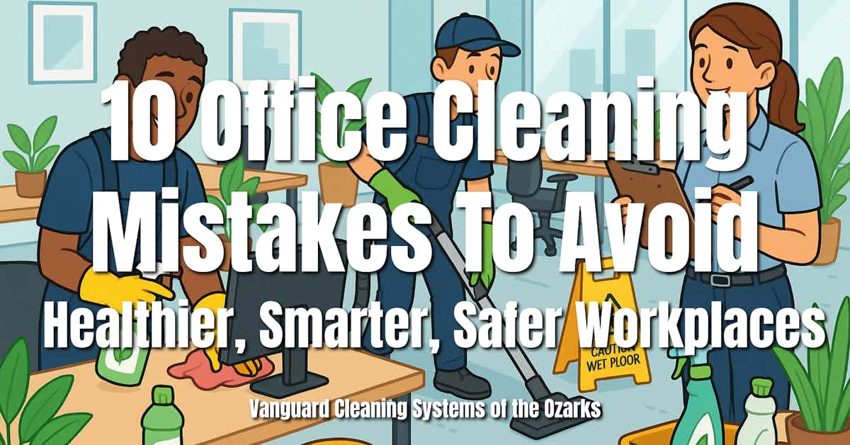 10 Common Office Cleaning Mistakes To Avoid