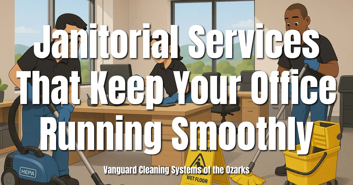 Janitorial Services That Keep Your Office Running Smoothly
